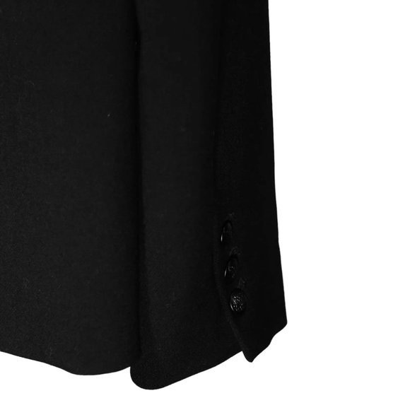 J. Crew Women's Blazer Black Stretch Lined Career Work Preppy Suit Jacket Size 8 - Picture 9 of 9